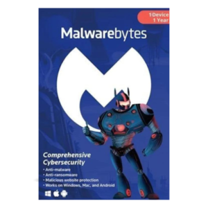 Malwarebytes Cybersecurity 1 Device 1 Year
